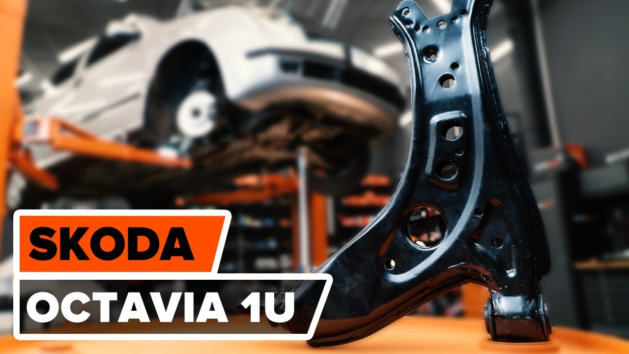 Jak wymienić tylną tuleję przedniego wachacza w SKODA OCTAVIA 1U [TUTORIAL]