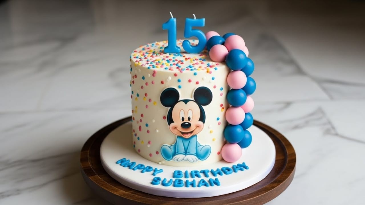 This Mickey Cake Is Too Adorable 😍🎂  Viral Cake . chef Naeem