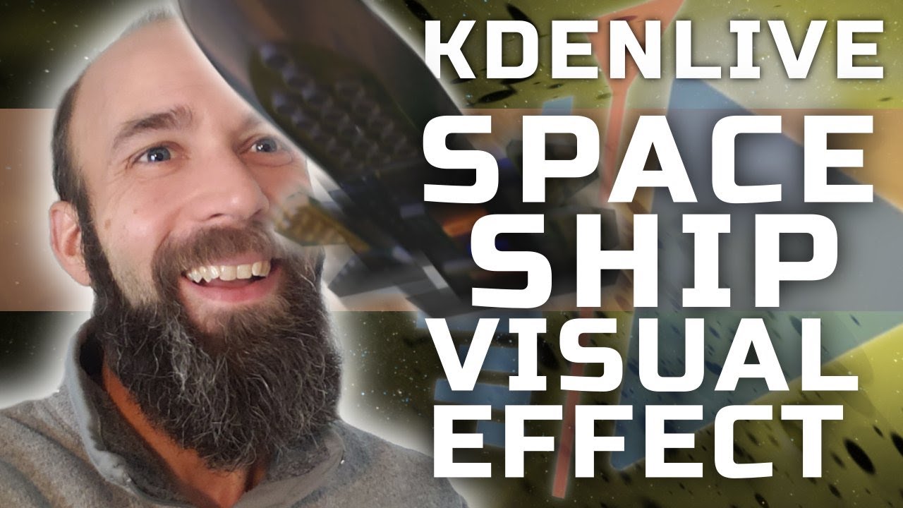 Create Epic Space Ship Vfx With Kdenlive!