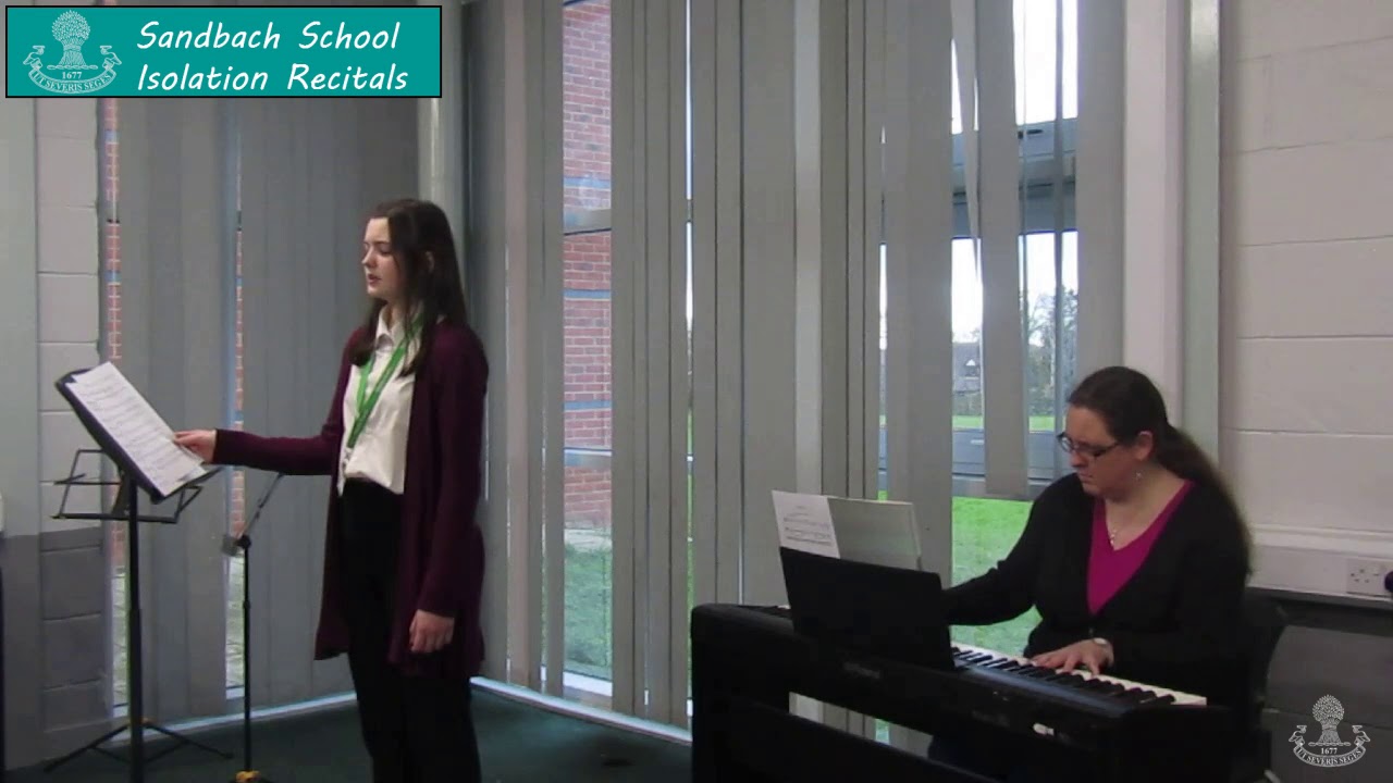 Highlights from the Lunchtime Recital Series September 2019 - March 2020 - Sandbach School