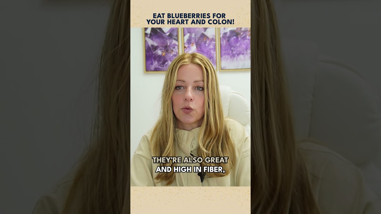 Eat Blueberries For Your Heart And Colon!
