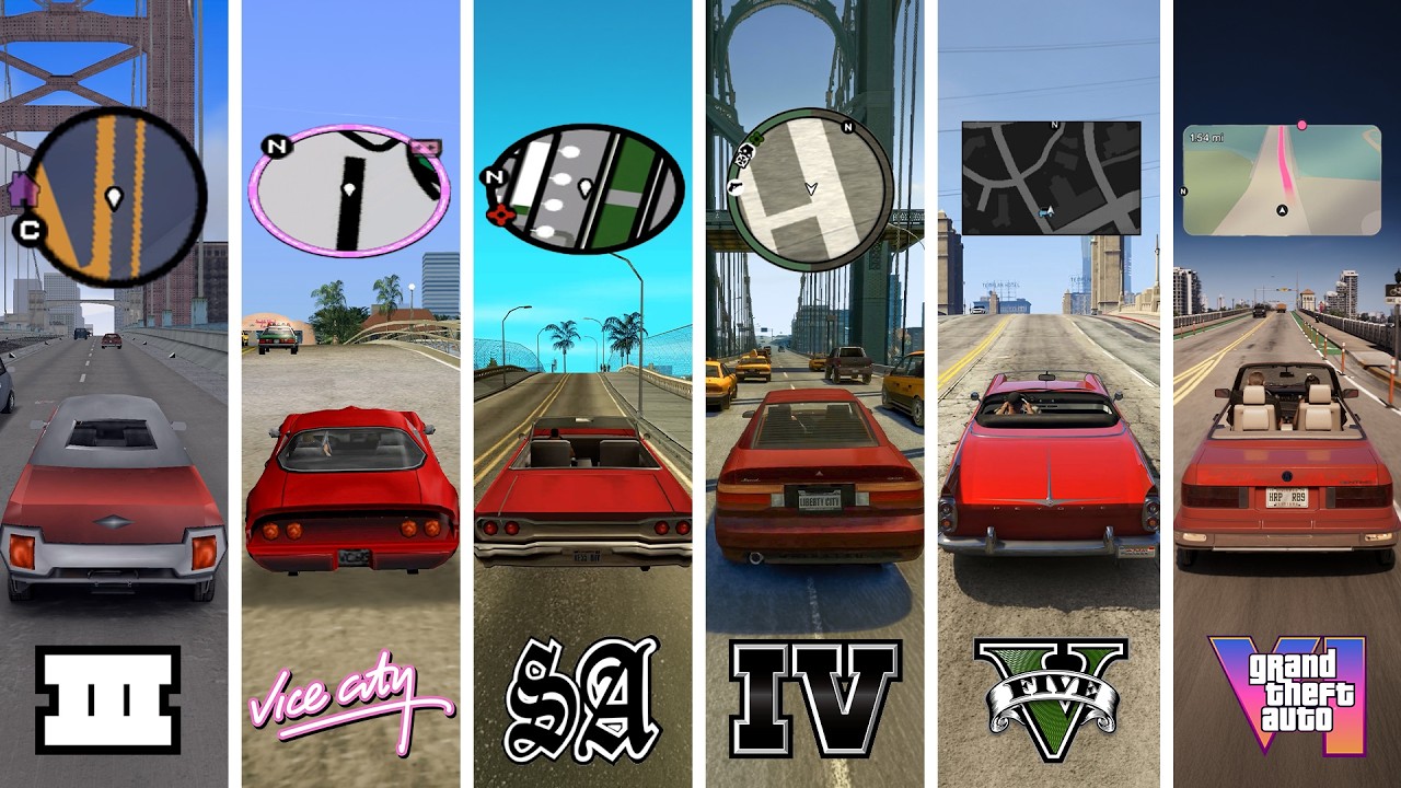 GTA 6 vs Every GTA Game Comparison