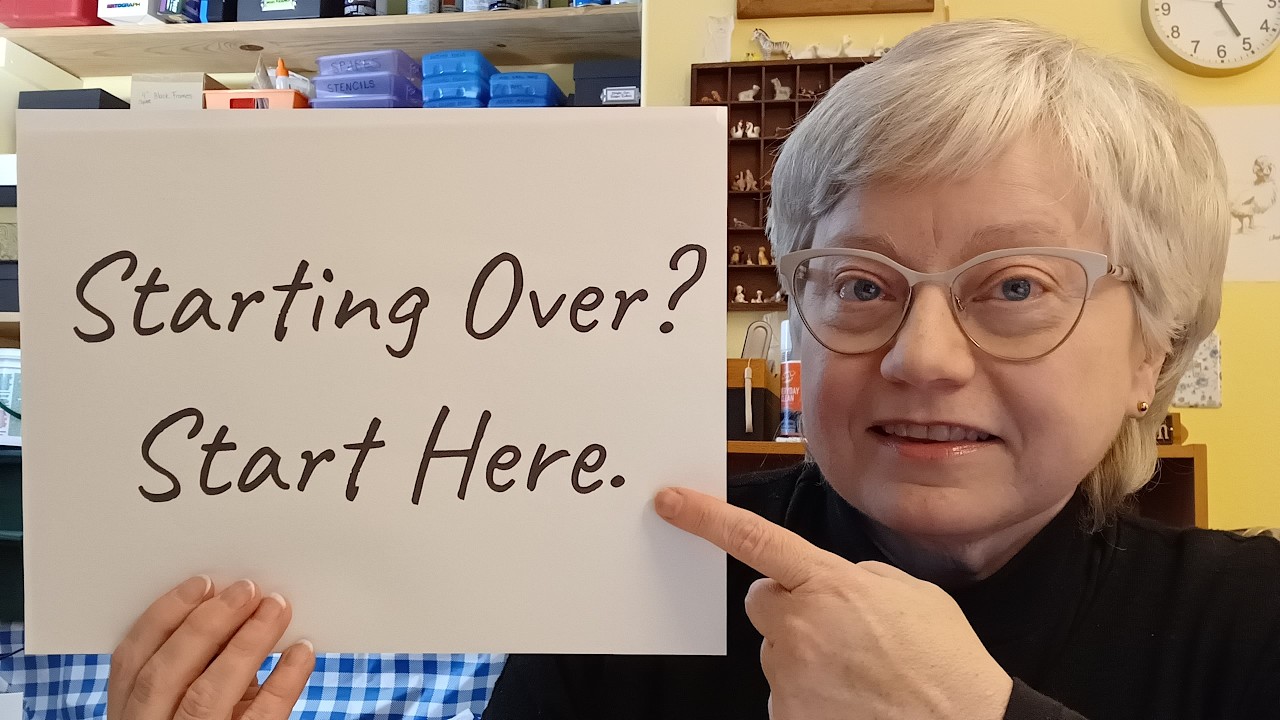 Where to Start When We Start Over