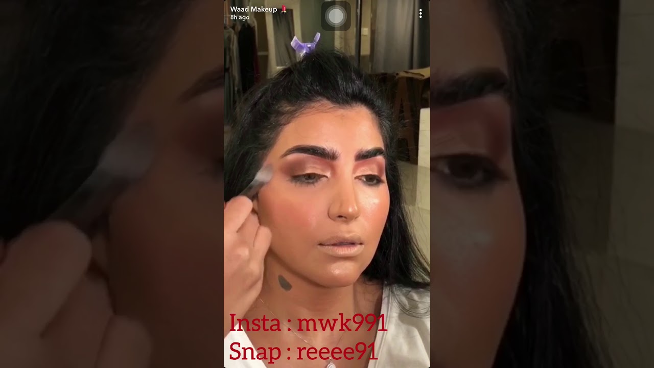 ميك اب توتويال وعد التركي مع بثينة الرئيسي