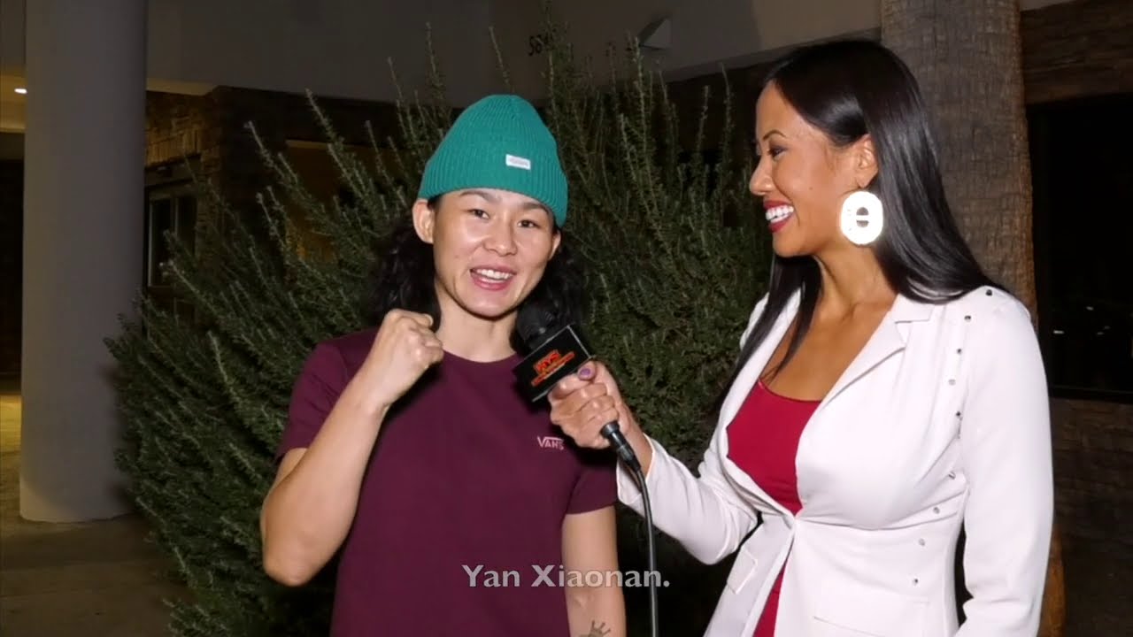 Yan Xiaonan Expects 2nd Rd Victory Over Claudia Gadelha and Title Shot Next (Mandarin)