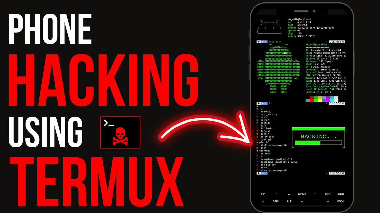 How To Remotely Hack Any Phone Using TERMUX