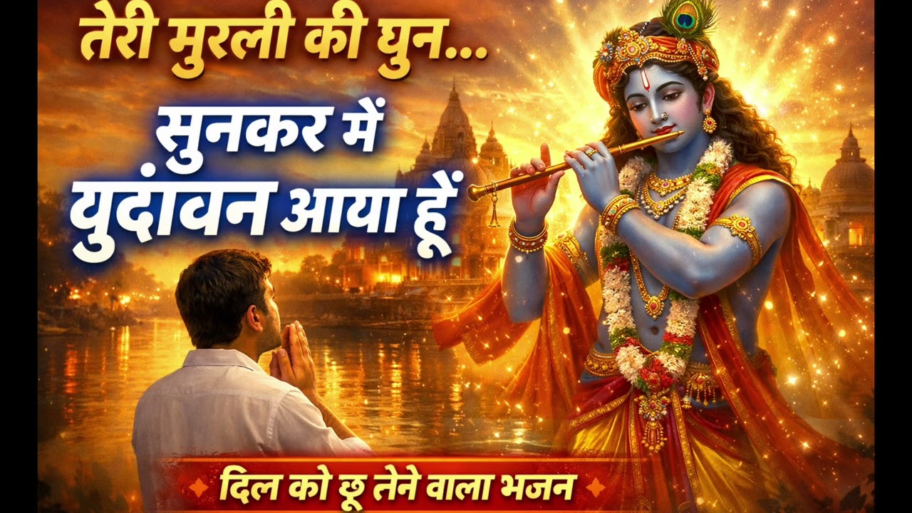 तेरी मुरली की धुन सुनकर मैं वृंदावन आया हूँ | श्री कृष्ण जी का मनमोहक भजन 2026