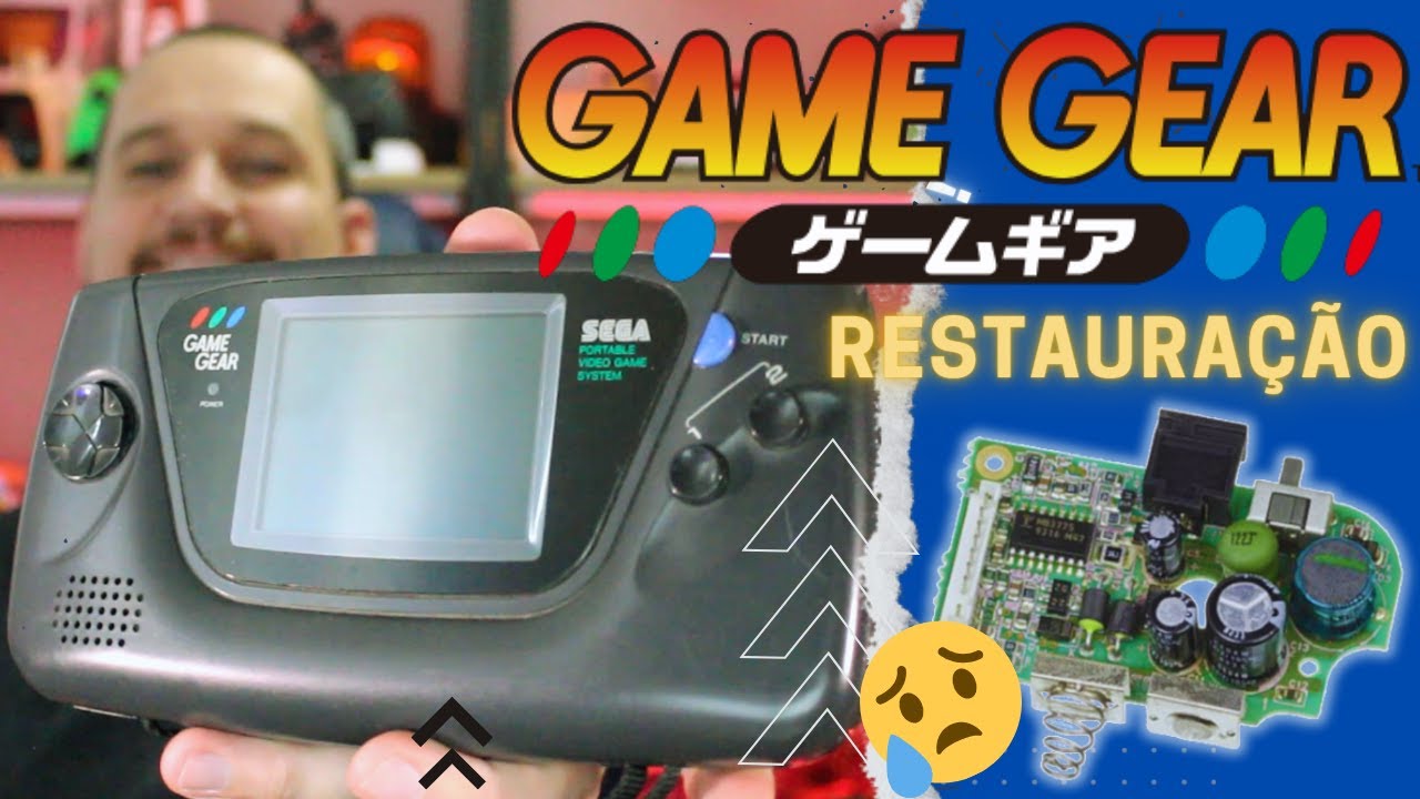 Game Gear não liga! Como fazer o RECAP e identificando mais problemas!!!