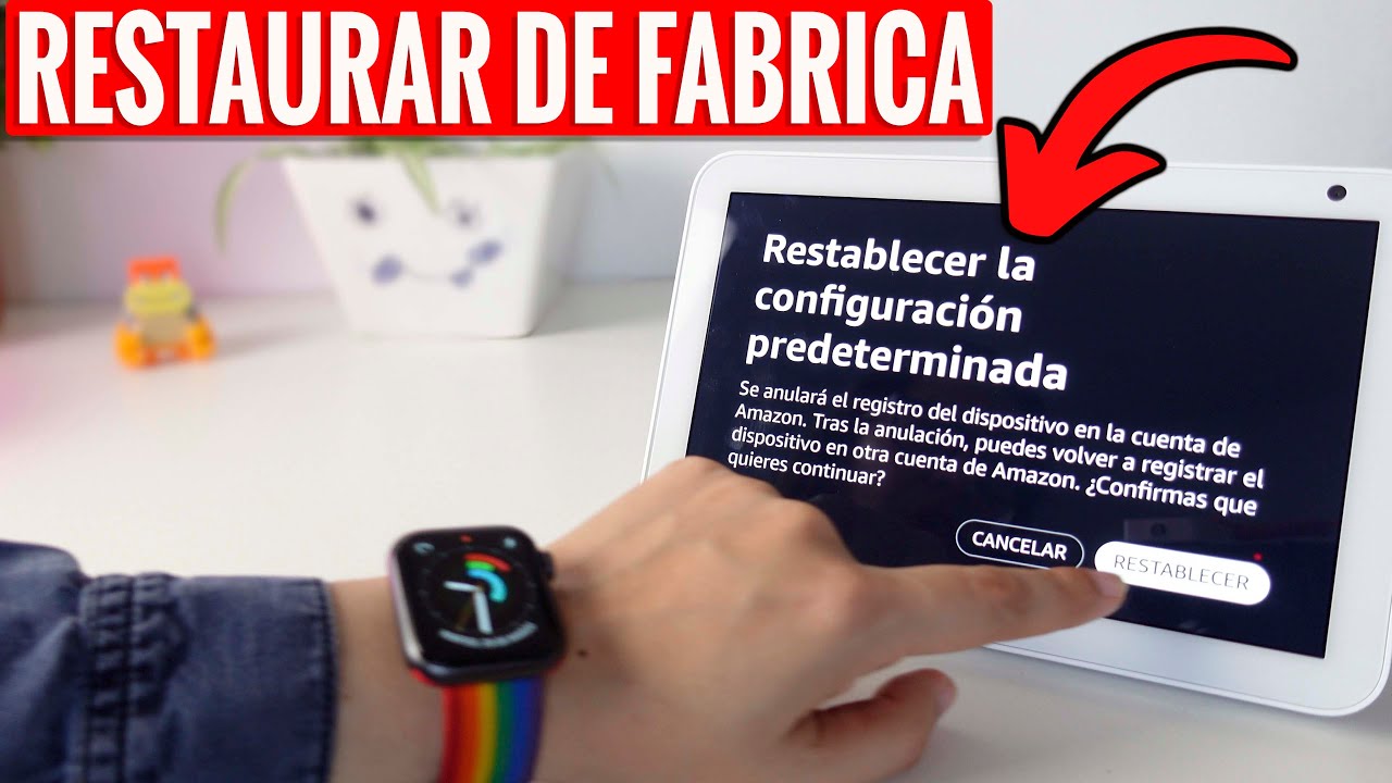 Como Restaurar De Fabrica Amazon Echo Show ⛔️ Reset & Hard Reset