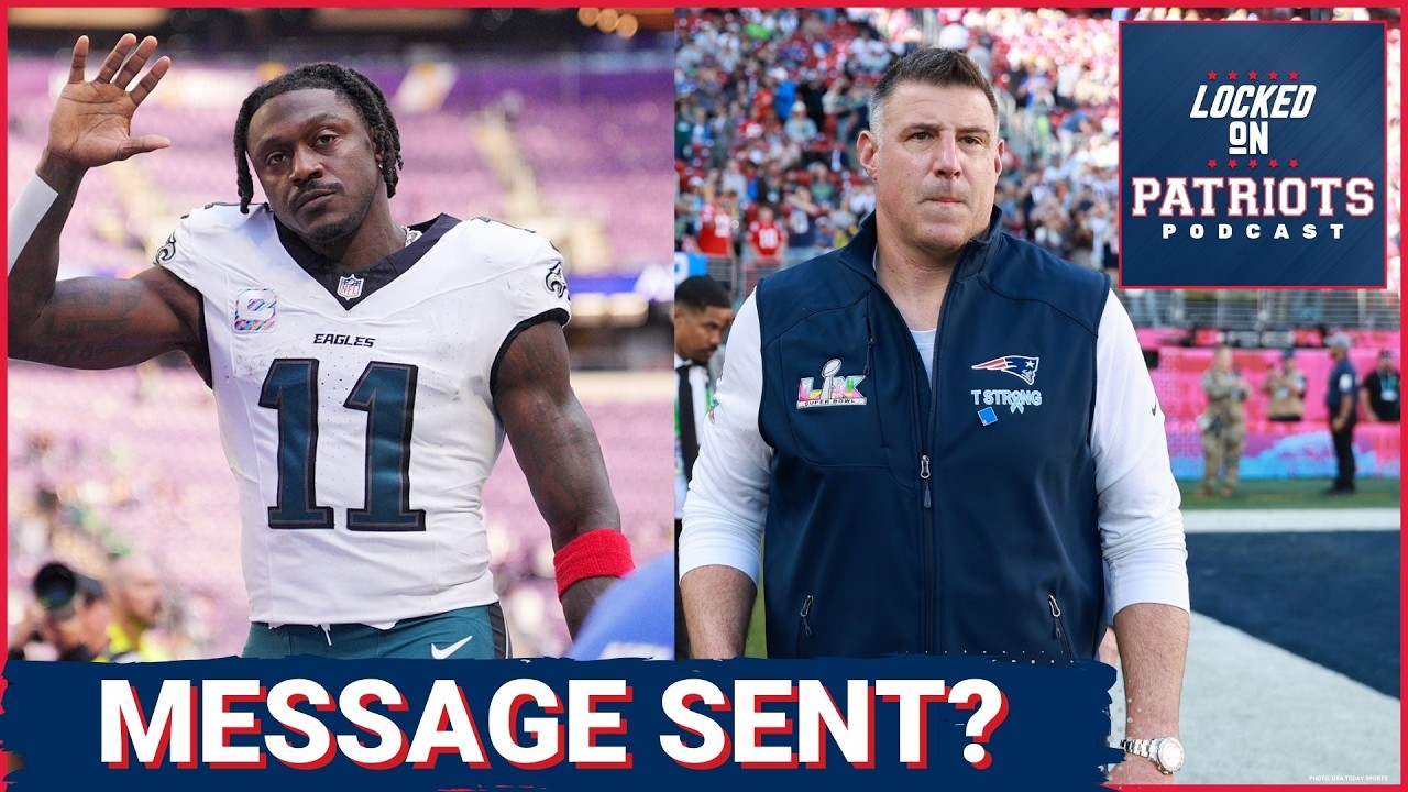 TRADE BUZZ: Mike Vrabel-A.J. Brown Reunion IGNITED? | Message Sent?