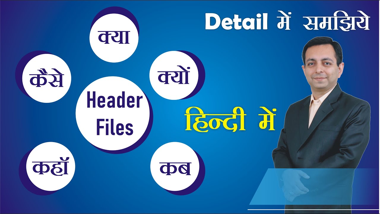Header files kya hoti hai | Header Files kyu lagate hain | Dr. Kapil Govil