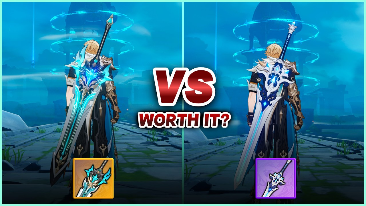Varka Signature Weapon vs Tidal Shadow (R1 vs R0) – Is It Worth Pulling? | Genshin Impact