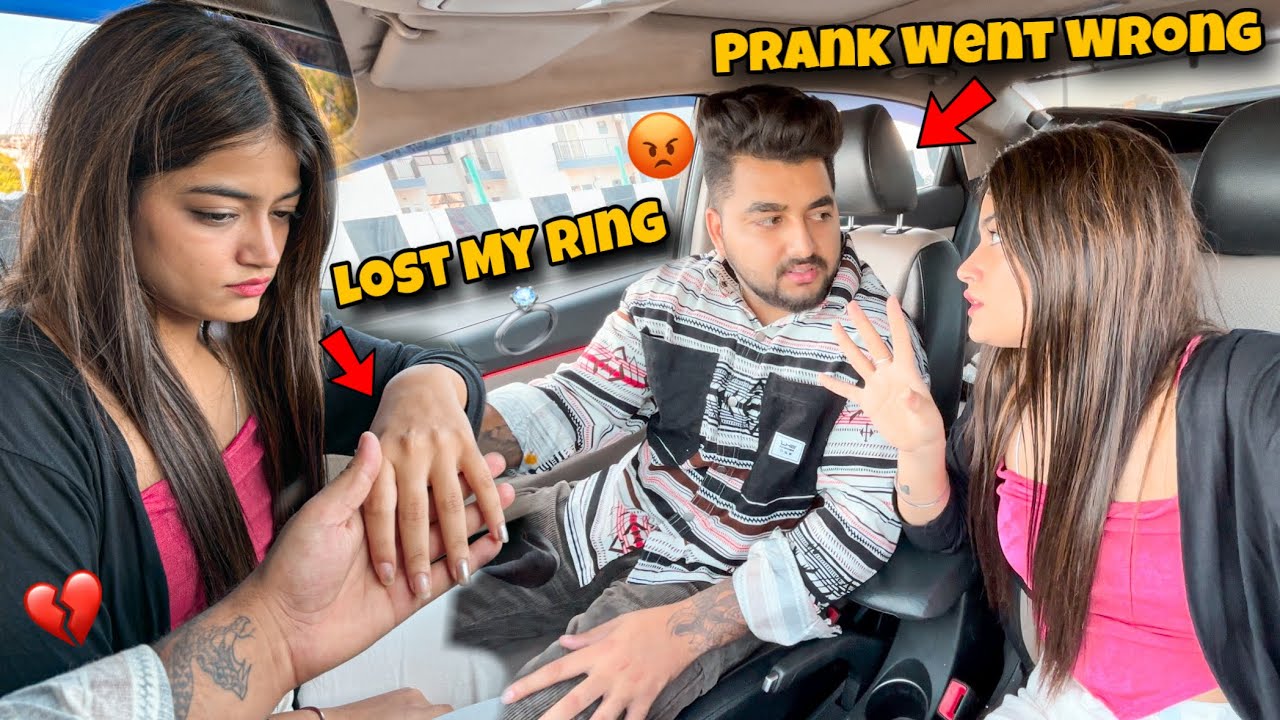 Lost My Ring💍Prank On Boyfriend😱Gone Extremely Wrong💔@ManikAtri