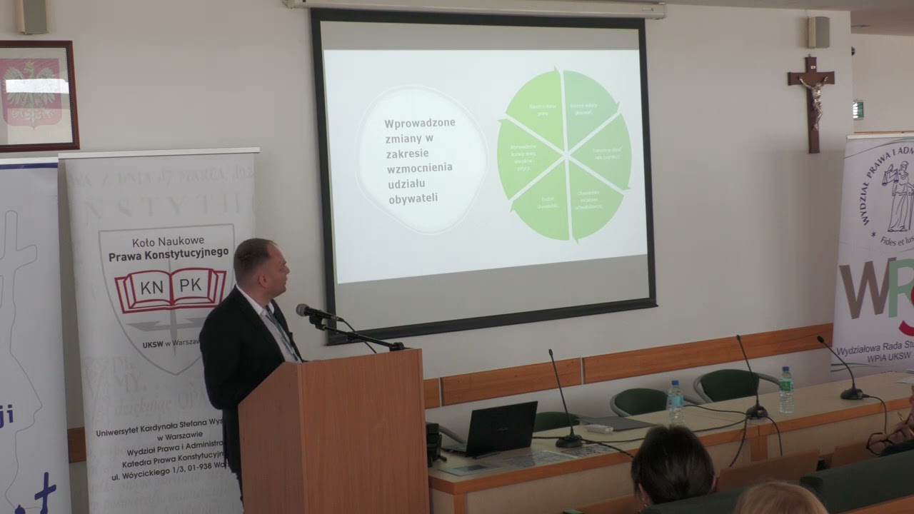 Konferencja  "Samorząd terytorialny w Polsce - przeszłość, teraźniejszość i przyszłość cz. 2