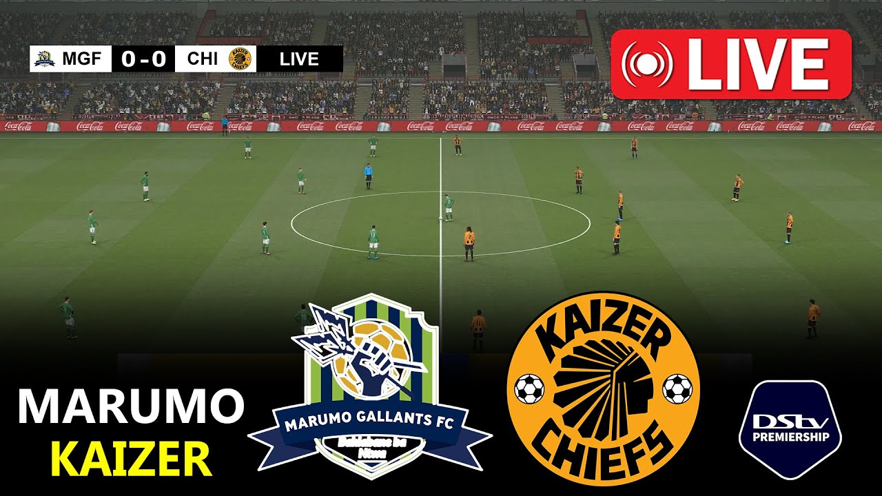 🔴LIVE : Marumo Gallants vs Kaizer Chiefs | Betway Premiership 2025/26 | PES 21 Simulation Gameplay