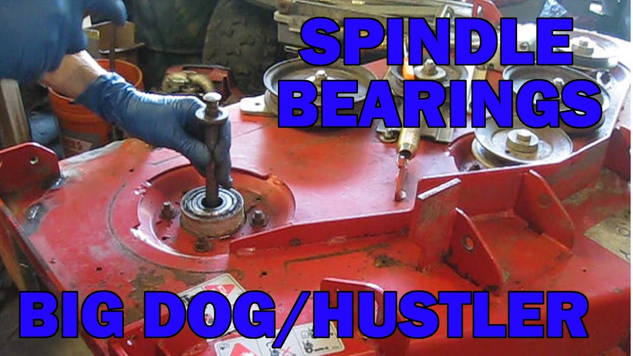 Hustler / Big dog spindle bearing replacement