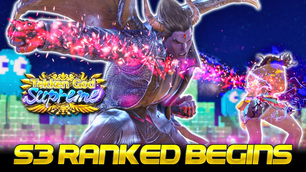 Taking Kazuya To Ranked In Season 3... Tekken God Supreme Promo