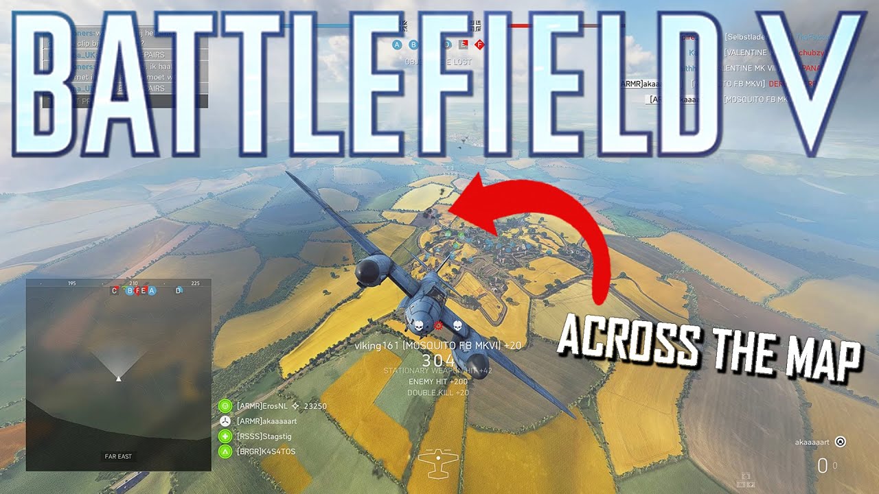 Battlefield 5 Massive 4000lb Blockbuster Bomb!