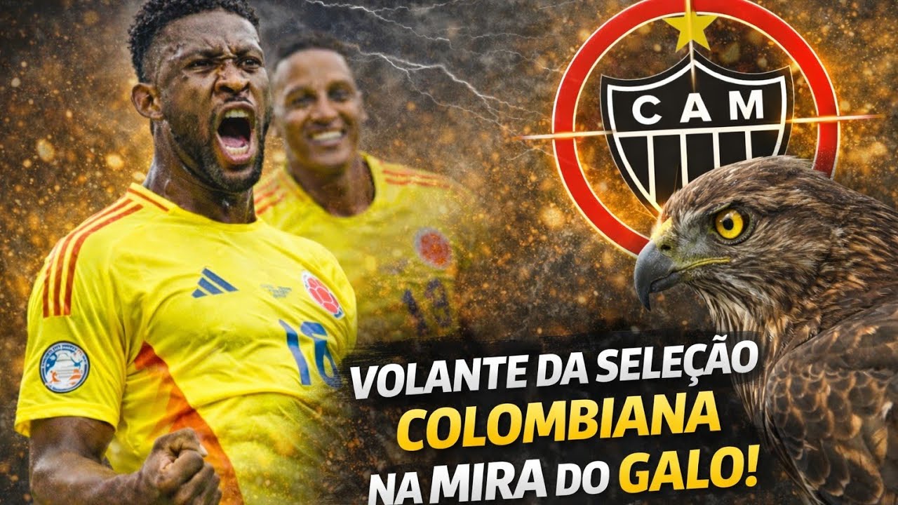 VOLANTE DE SELEÇÃO SURGE NO RADAR DO GALO E DIVIDE A TORCIDA.