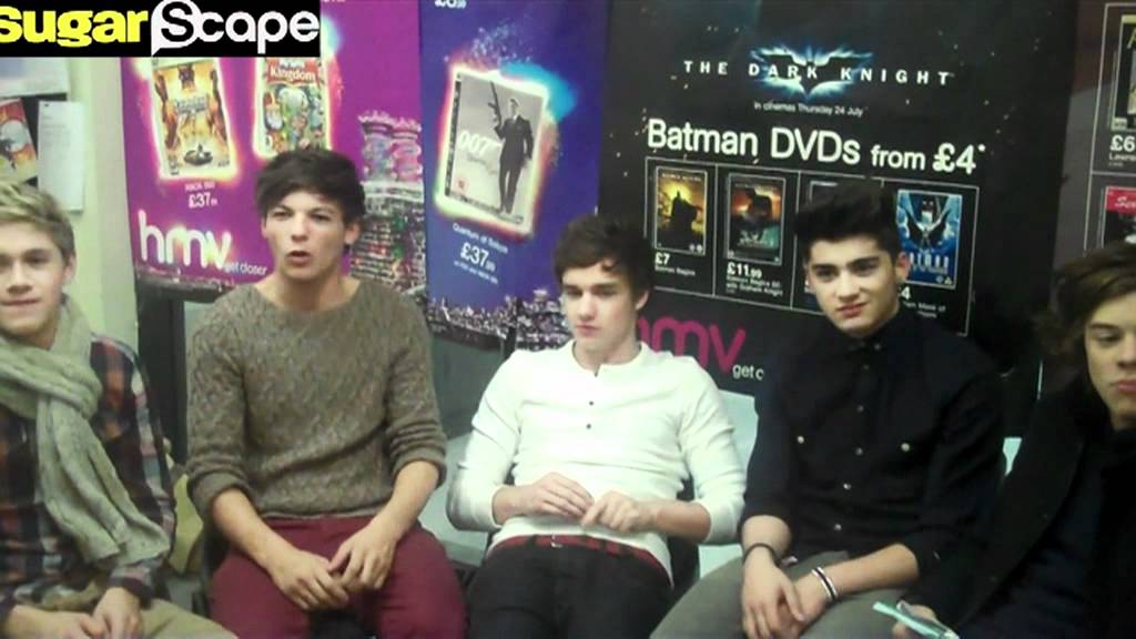 One Direction show Sugarscape their moody (but a bit sexy) faces