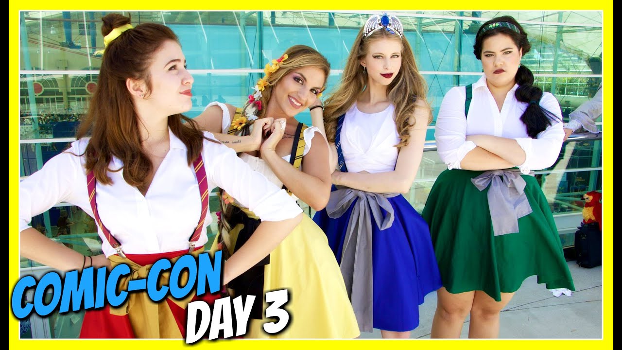 HOGWARTS PRINCESSES | SDCC Vlogs 2016 | Day 3