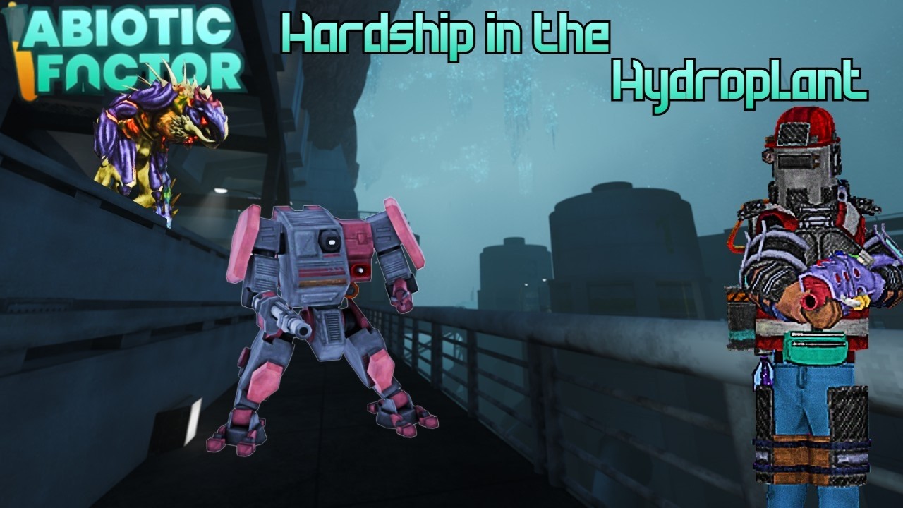 Abiotic Factor - Facing Hard Times in the Hydroplant -  Solo Cinematic Lets Play - EP 22
