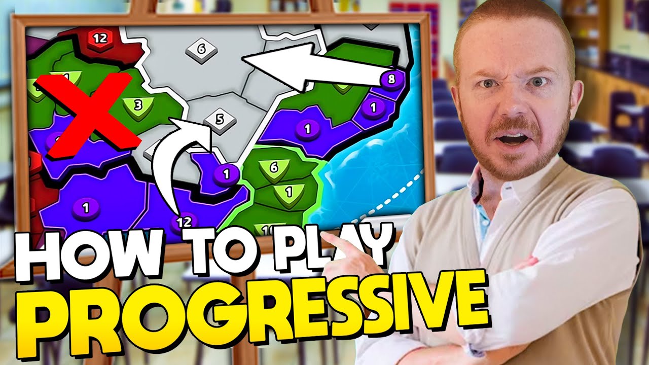 Crush your opponents in Progressive Risk