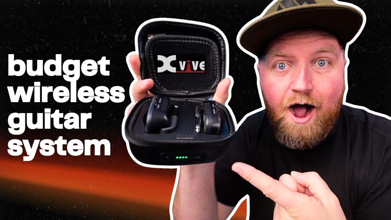 Лучшая бюджетная беспроводная гитарная система // Xvive AC58 с зарядным чехлом!