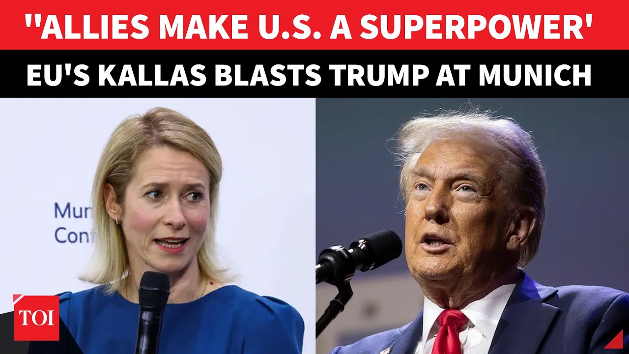 'Russia Fights Alone, America Doesn't': EU's Kallas Drops Truth Bombs On Trump Envoy Walz At Munich
