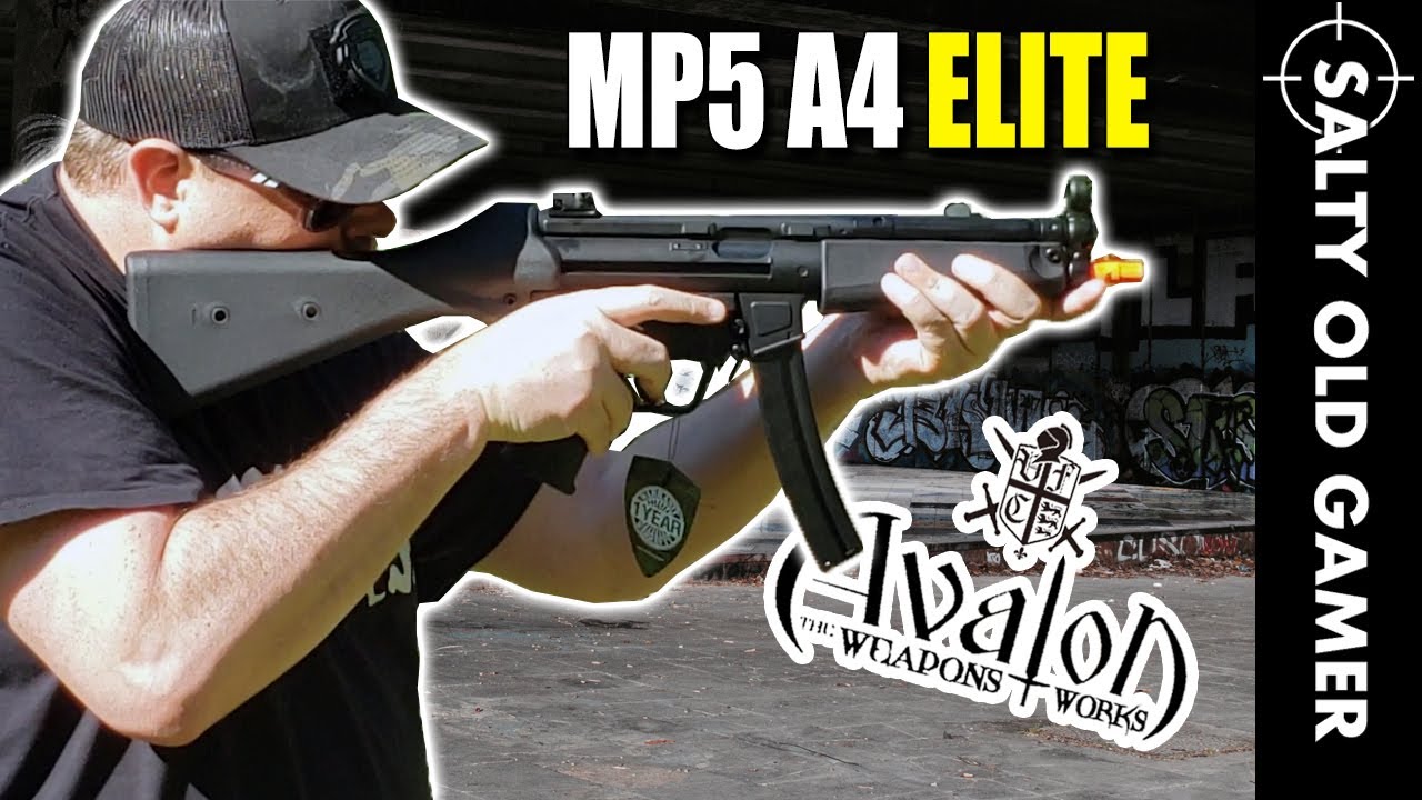 The Ultimate MP5?  H&K MP5 A4 Elite Avalon | SaltyOldGamer Airsoft Review