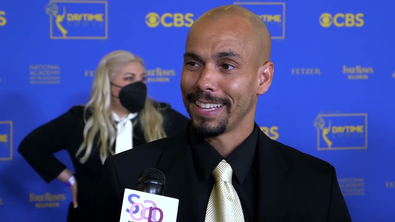 2022 Daytime Emmys Red Carpet: Bryton James (Devon Hamilton, The Young and the Restless)