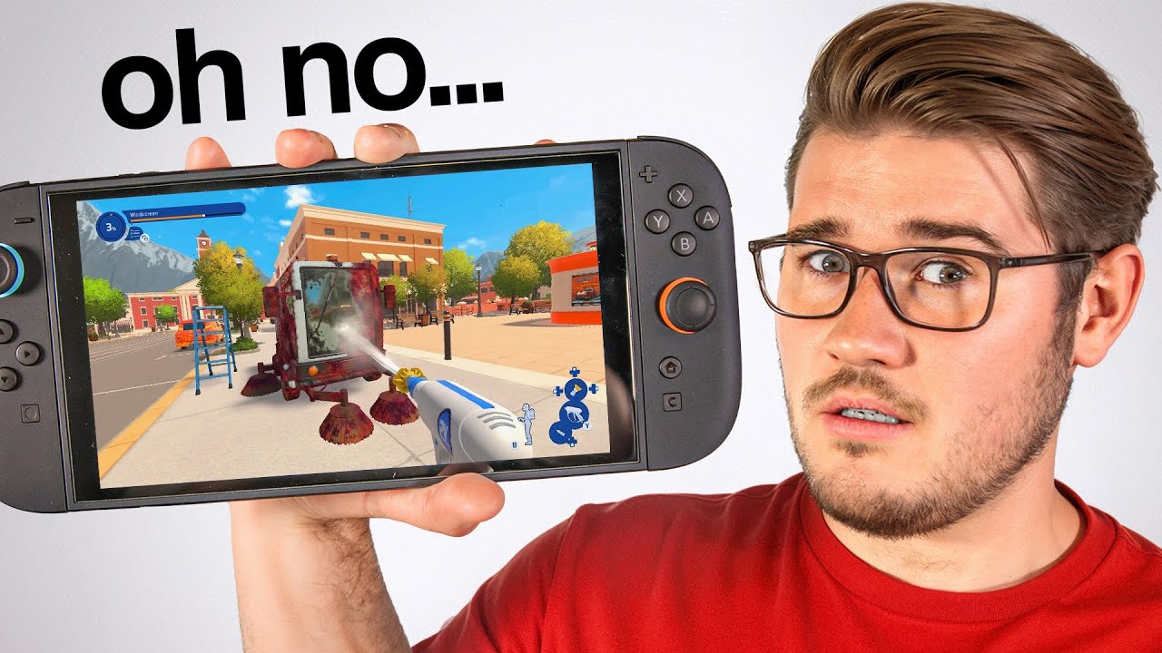 I Bought Power Wash Simulator 2 on Nintendo Switch 2… for some reason.