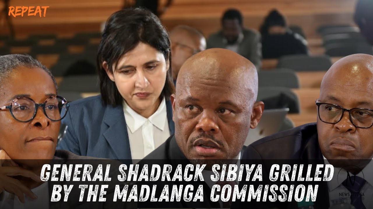 Gen. Shadrack Sibiya grilled by the Madlanga Commission