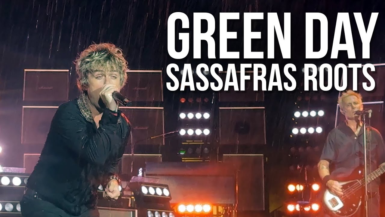 Green Day - Sassafras Roots - in the pouring rain! (Philadelphia, PA - August 9, 2024)
