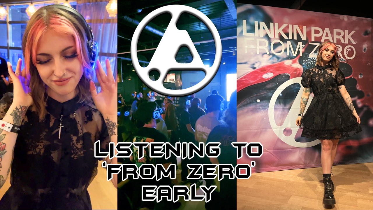 Linkin Park - From Zero REACTION! Album Early Listening Party Vlog