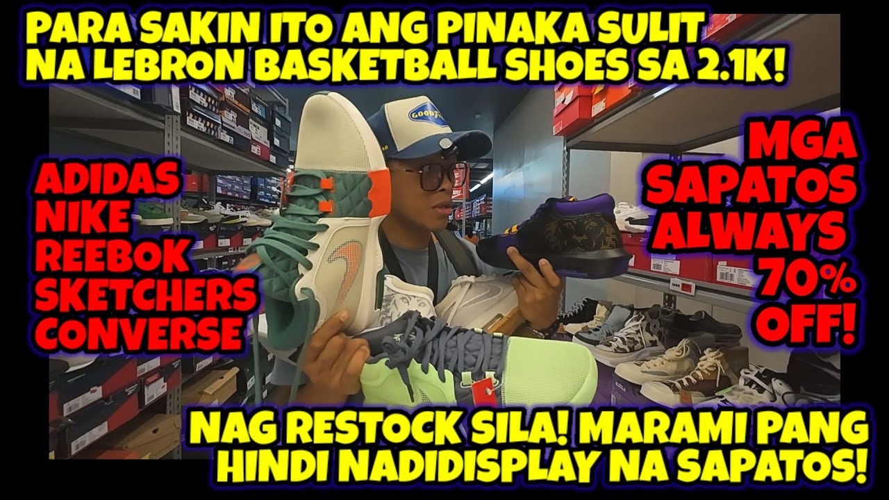 SPORTS CENTRAL SM CHERRY SHAW NAGBRERESTOCK NGAYON UP TO 70% OFF SYEMPRE!
