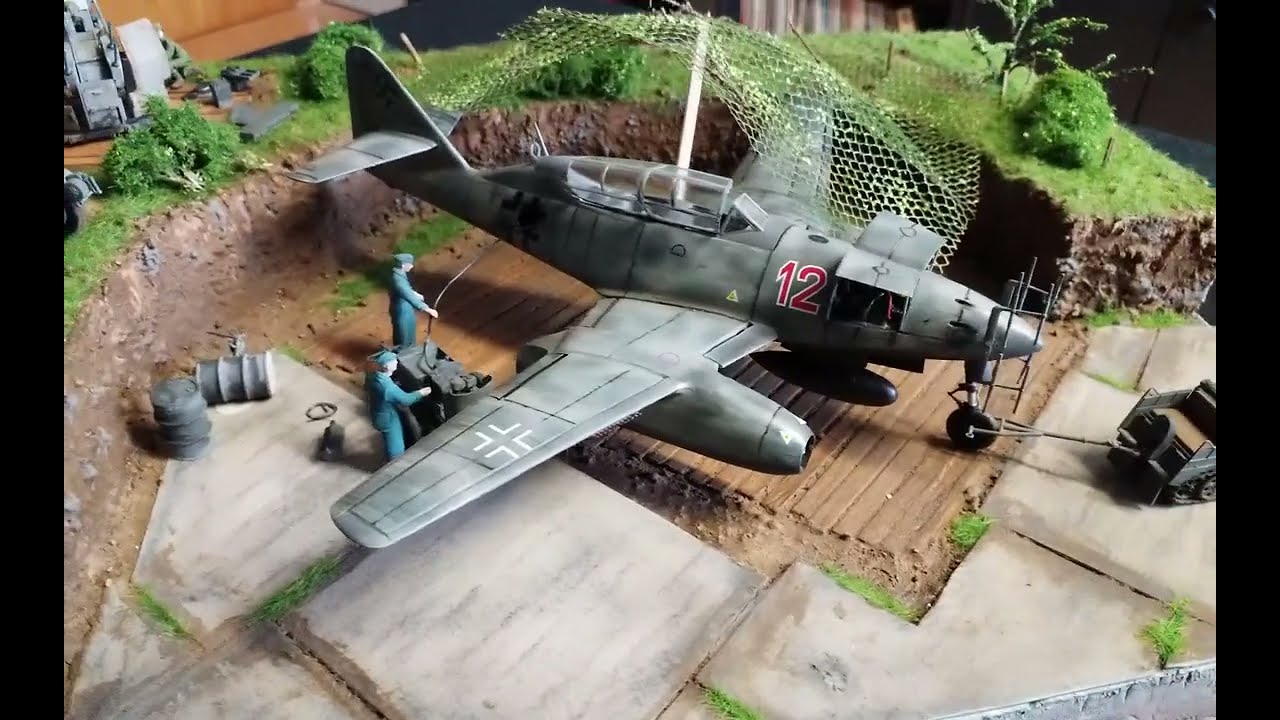 Me 262 Nachtjäger  Diorama