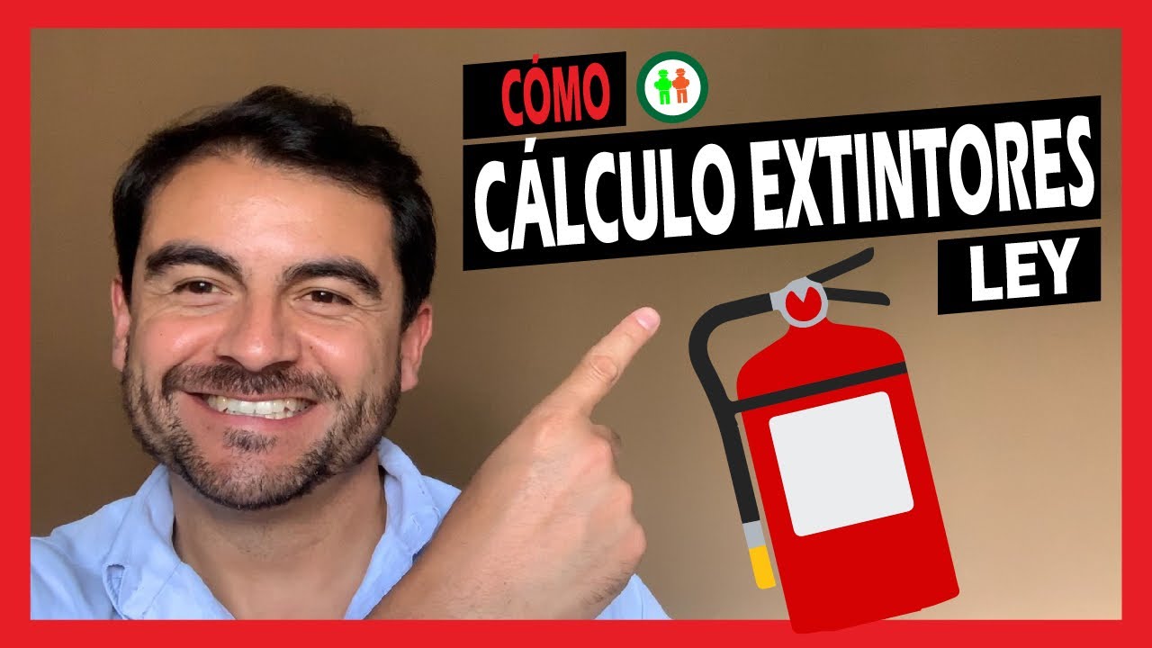 Cómo calcular la cantidad de extintores por m2 en Chile