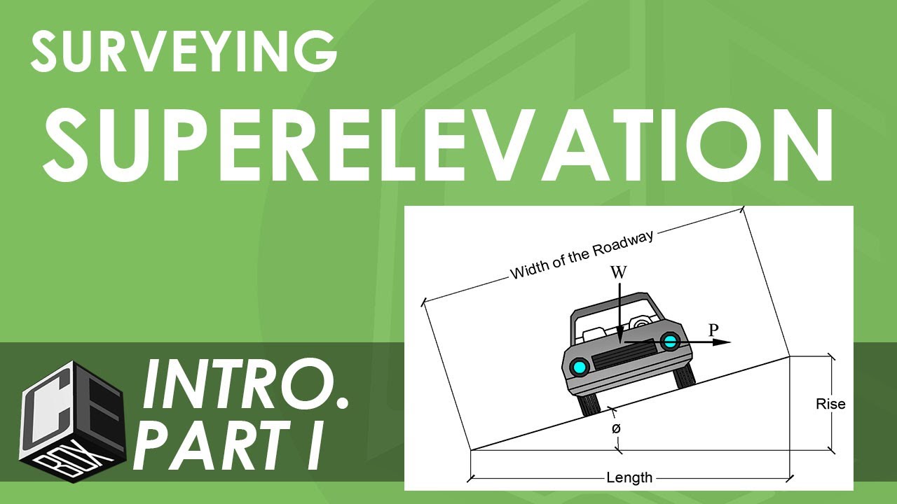 Surveying Superelevation Introduction Part I (PH)