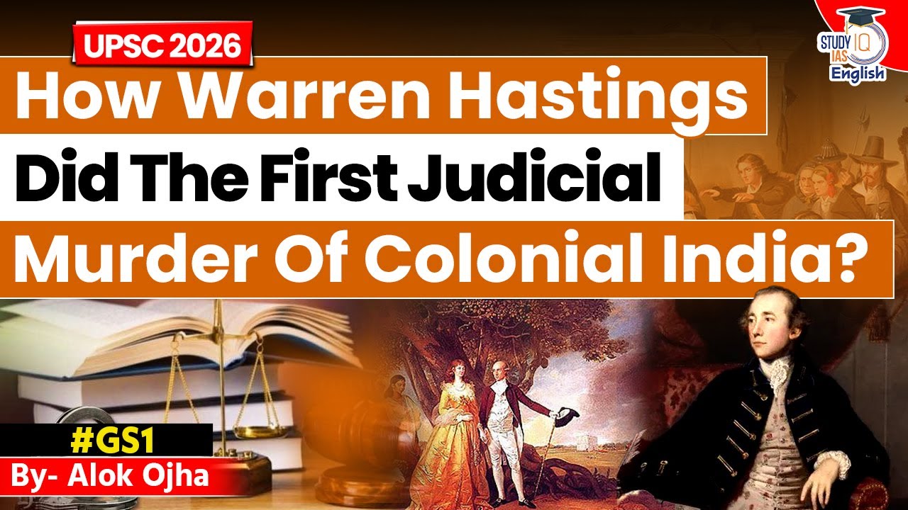India's First Judicial Murder | Nand Kumar | Alok Ojha | StudyIQ IAS English