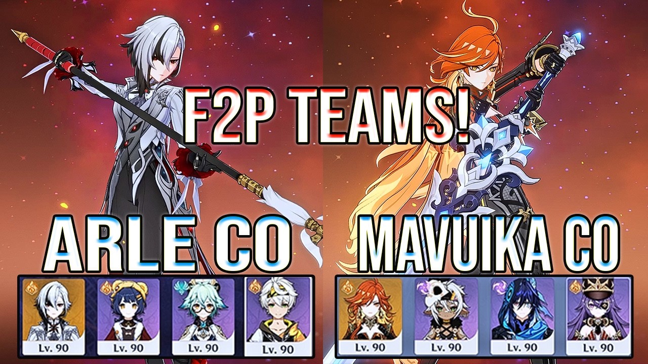 🔥 F2P BUT BROKEN?! Arlecchino & Mavuika DESTROY Spiral Abyss 12 | Genshin Impact