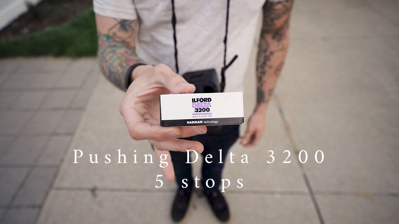 Pushing Ilford Delta 3200 Five Stops
