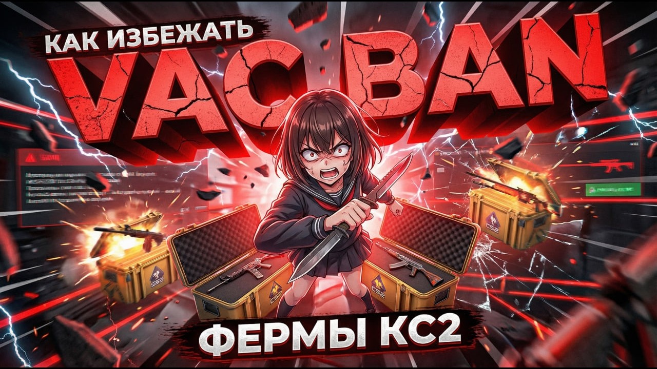 НОВАЯ ВОЛНА БАНОВ CS2, КАК ИЗБЕЖАТЬ БЛОКИРОВКИ ФЕРМЫ В 2026 ГОДУ