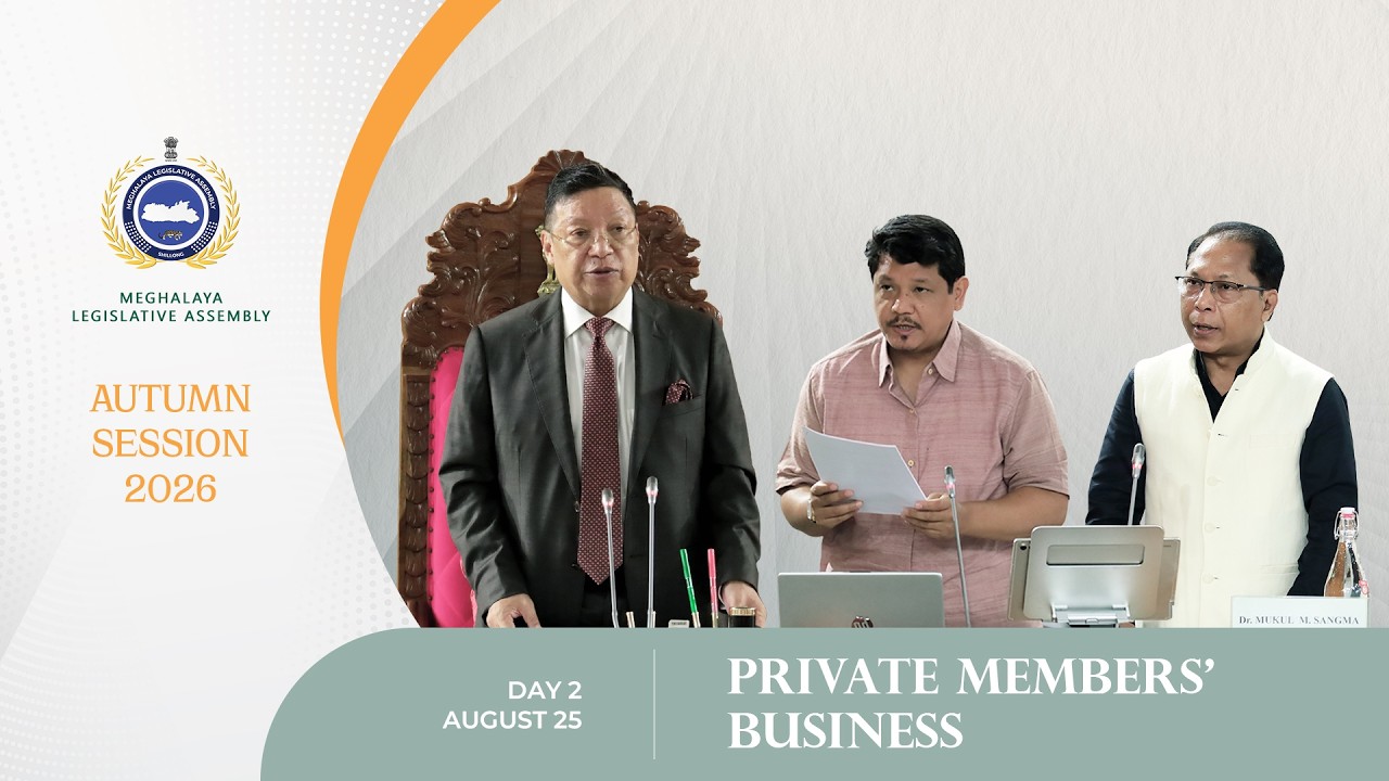 LIVE: AUTUMN SESSION 2026 | DAY-2 | PRIVATE MEMBER'S BUSINESS