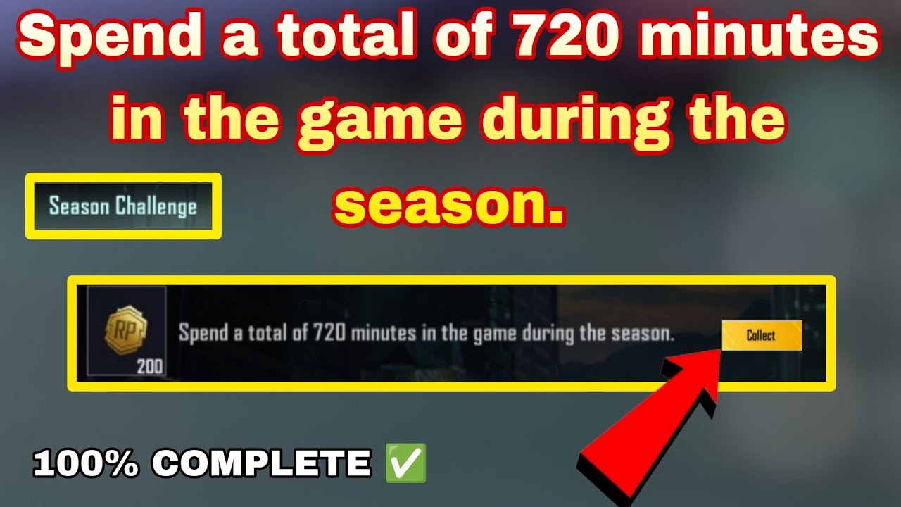 Spend a total of 720 minutes in the game during the season.