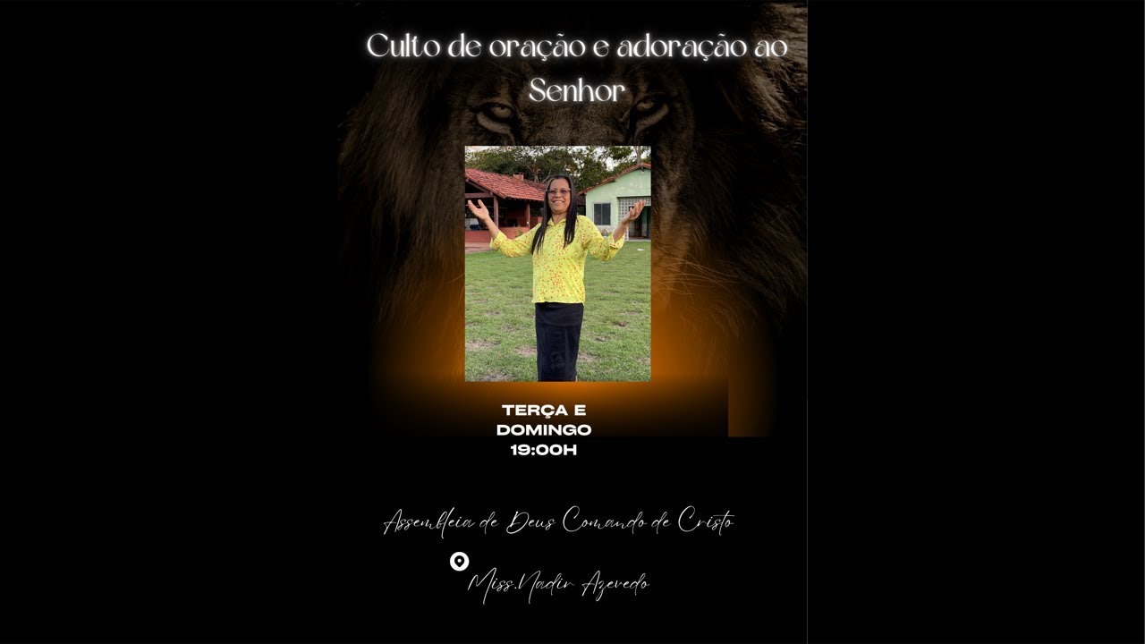 Culto de oração e adoração ao Senhor.cura# #libertação#