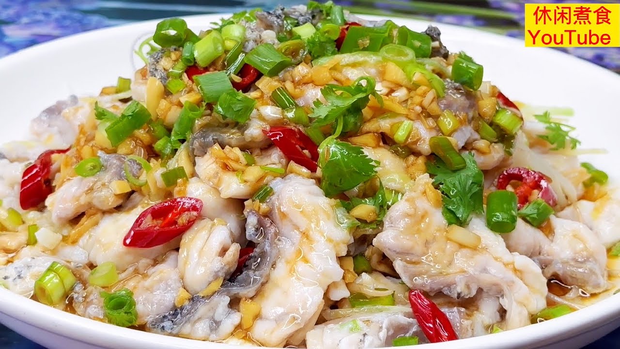 把魚片這样做，不炒不过油，鮮香滑嫩，蒜香十足，简单营养。 【休闲煮食】 #魚片做法