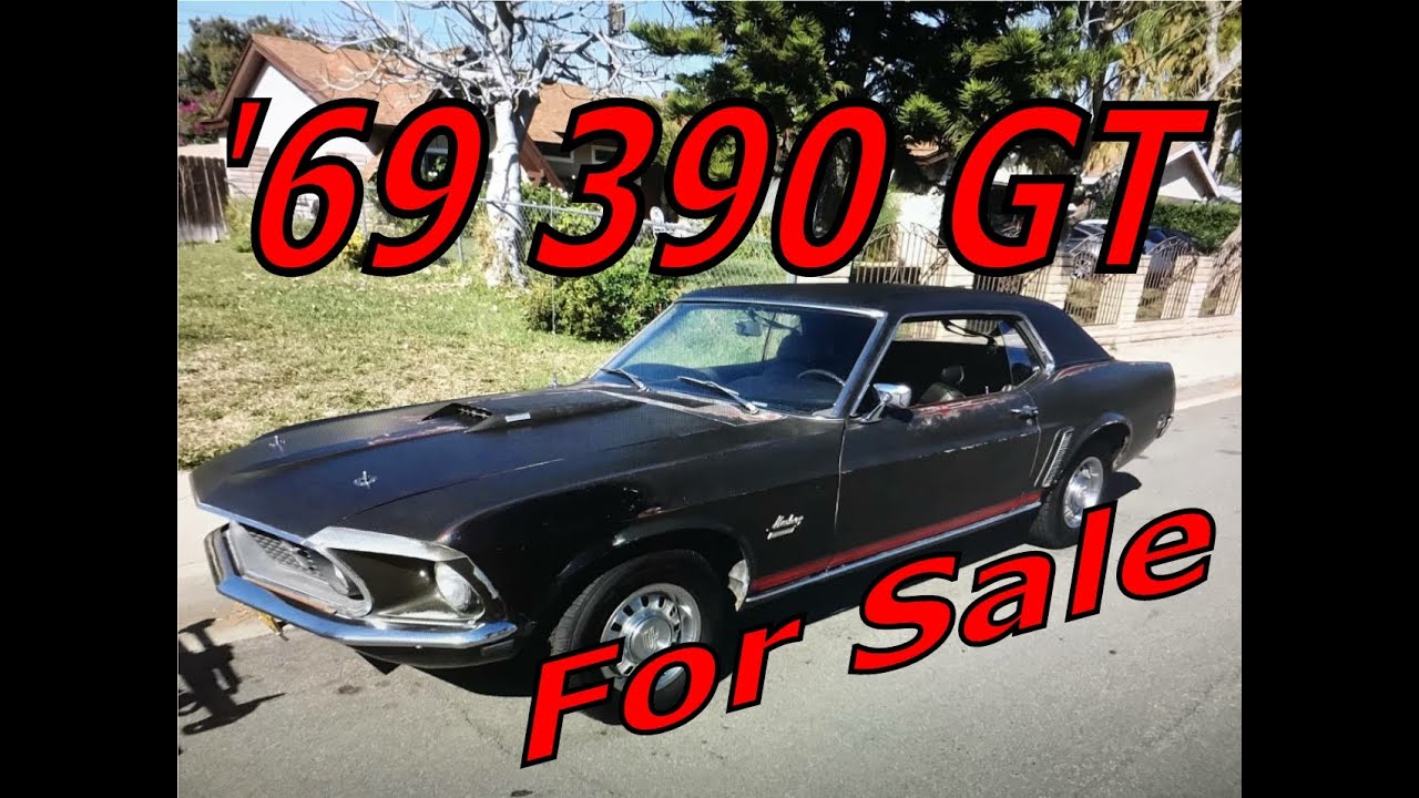 1969 Ford Mustang GT 390 Coupe for Sale in La Verne California