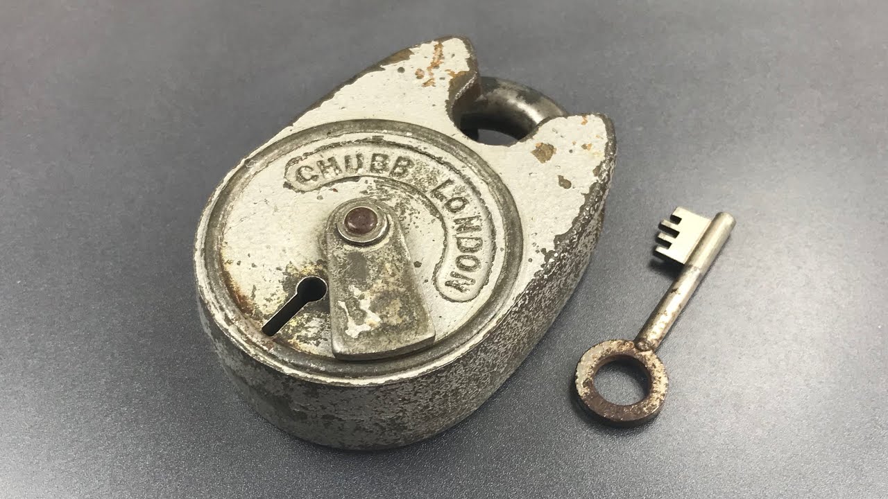 [709] Chubb &ldquo;Battleship&rdquo; 6-Lever Padlock Picked