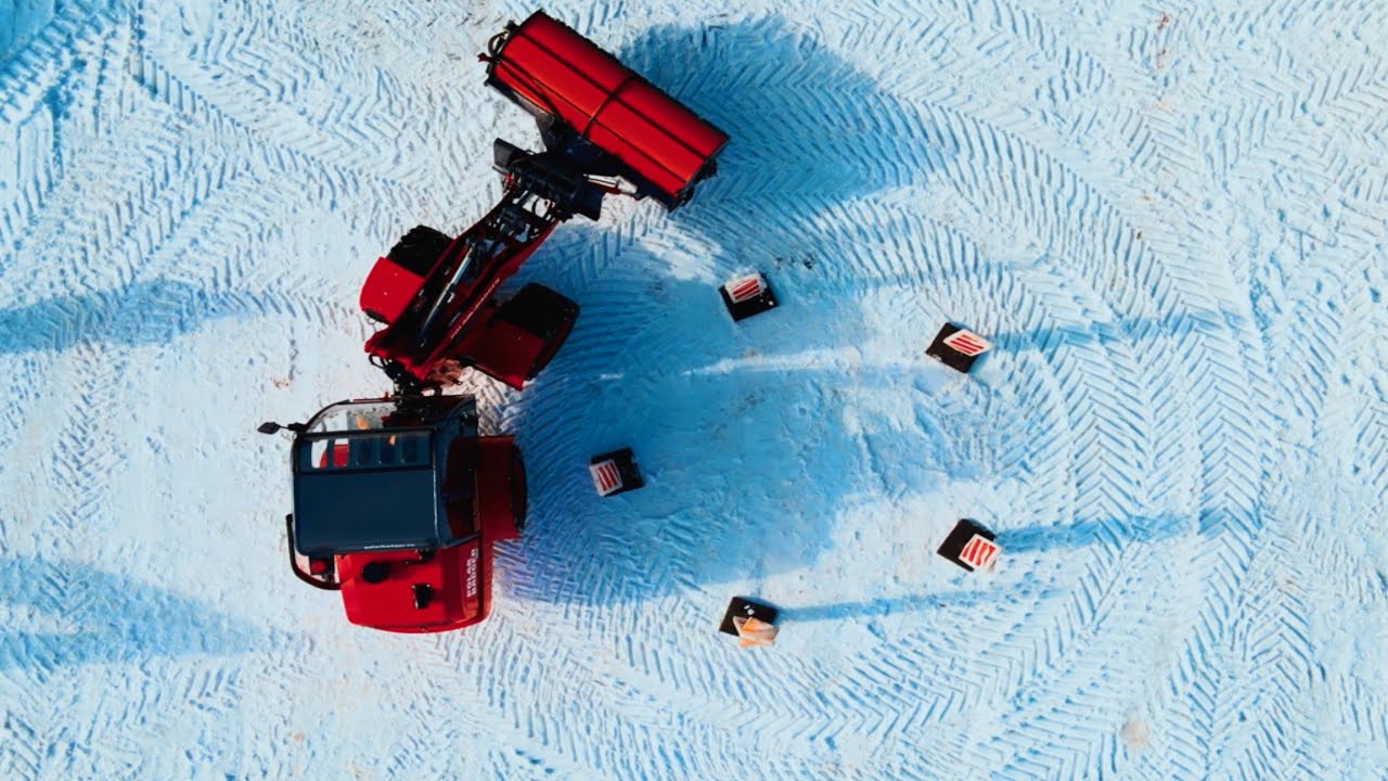БОЛЬШАЯ полоса препятствий для мини-погрузчика Polar Badger. Такого никто не ожидал!